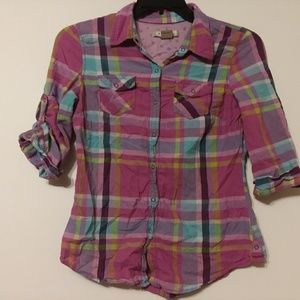 Arizona 3/4 Sleeve Snap Button Shirt